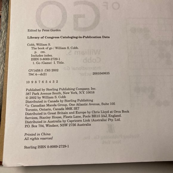 The Book of Go with Portable Go Set Included - Picture 4 of 16
